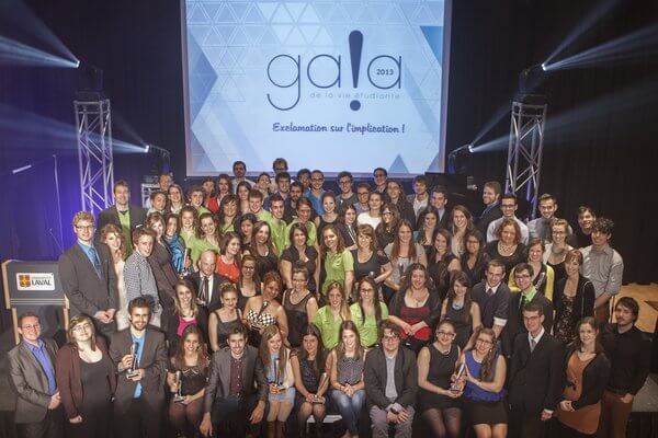 Lauréats gala de la vie étudiante 2012-2013